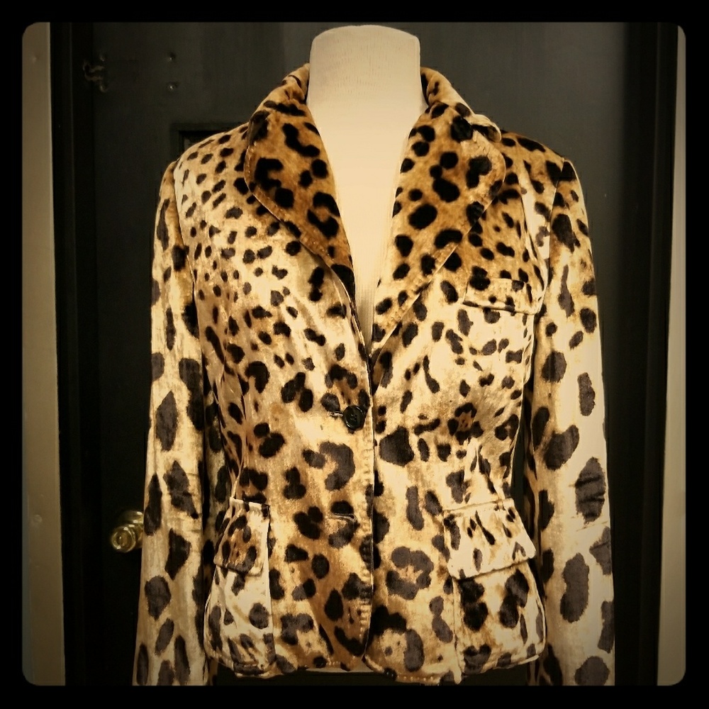 Dolce & Gabbana Velvet Blazer